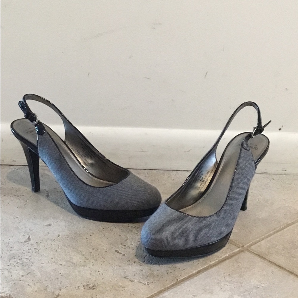 Joan & David Luxe slingback platform
